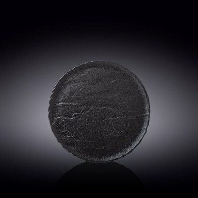 Тарелка круглая Wilmax Slatestone Black 20,5 см WL-661124