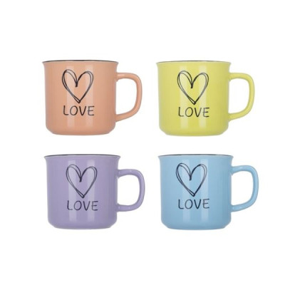 Кружка Limited Edition LOVELY HEART 440 мл mix 18152