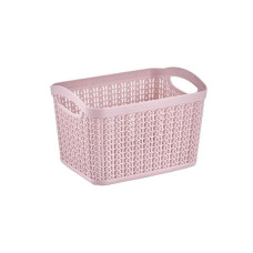 Корзинка прямоугольная UCS Knit 3,3 л пурпурно-розовая 93006.1