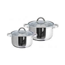 Набор посуды Gusto 4 пр (18 см / 2,6 л, 22 см / 4,7 л) GT-1300-04