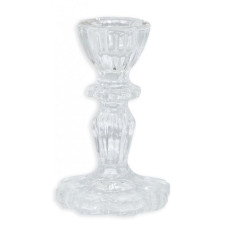 Подсвечник стеклянный Crystal 10 см Passion 83201027/3