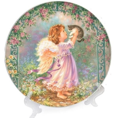 Тарелка фарфор 26,7 см Believe in Angels Нежный ангел 76000804/2