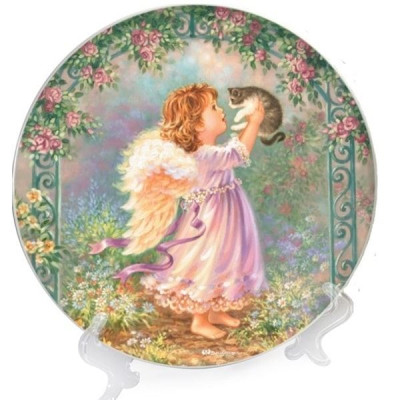 Тарелка фарфор 20,3 см Believe in Angels Нежный ангел 76000803/2