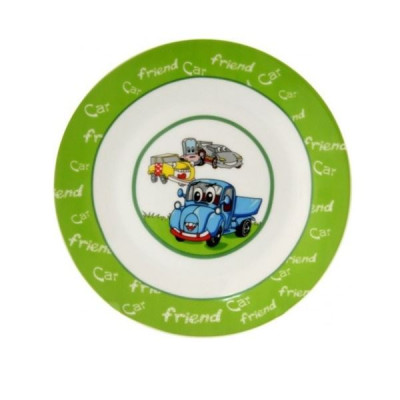 Тарелка десертная Milika Car Friend 17,5 см М0670-TH5049