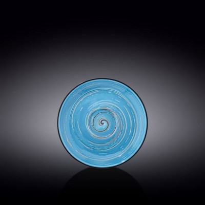 Блюдце Wilmax Spiral Blue 15 см WL-669636