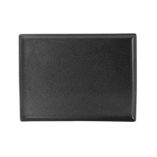 Тарелка прямоугольная Porland Seasons Black 270х210 мм 358827.Bl