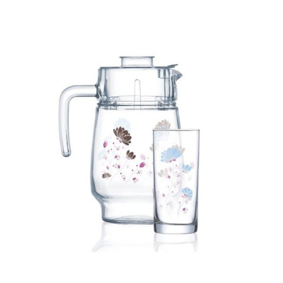 Набор для воды Luminarc JASMINE BLUE 7 пр Q4798