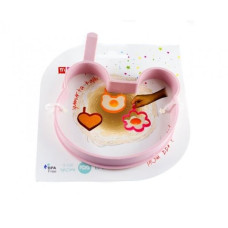 Форма силиконовая для яичницы MysSilicone Медведь 12 см 45005