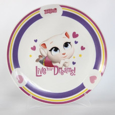 Тарелка фарфор 20,3 см Talking Angela 75001090