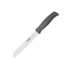 Нож для хлеба Tramontina Chef Soft Plus grey 178 мм инд. блистер 23662/167