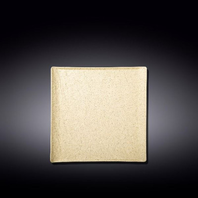 Тарелка квадратная Wilmax Sandstone 17x17 см WL-661305/A