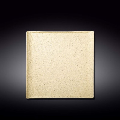 Тарелка квадратная Wilmax Sandstone 21,5x21,5 см WL-661306/A