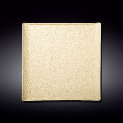 Тарелка квадратная Wilmax Sandstone 27x27 см WL-661307/A
