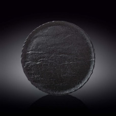Тарелка круглая Wilmax Slatestone Black 28 см WL-661127/A