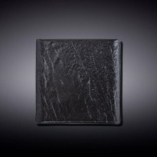 Тарелка квадратная Wilmax Slatestone Black 13x13 см WL-661104/A
