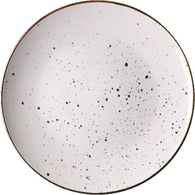 Тарелка обеденная Ardesto 26 см Bagheria Bright white AR2926WGC