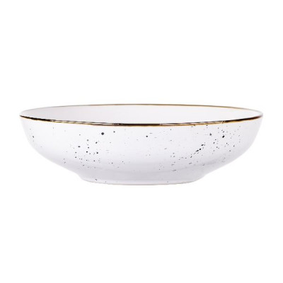 Тарелка суповая Ardesto 20 см Bagheria Bright white AR2920WGC