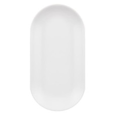 Блюдо овальное Ardesto 25x13 см Bagheria Bright white AR2925WGP