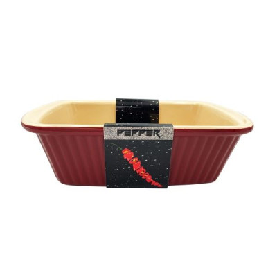 Форма керамическая прямоугольная Gusto Pepper 28,5x14,5x8,5 см PR-3128