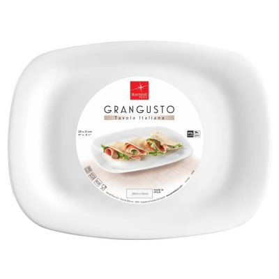 Блюдо для лаваша Bormioli Rocco Grangusto 28x21 см 431241