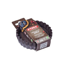Набор форм для тарталеток Pyrex Asimetria 10 см 4 пр AS04SX0