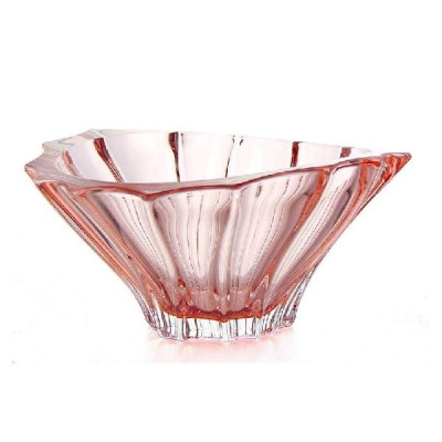 Конфетница Bohemia Plantica Pink 220 мм 6KG02-72T31
