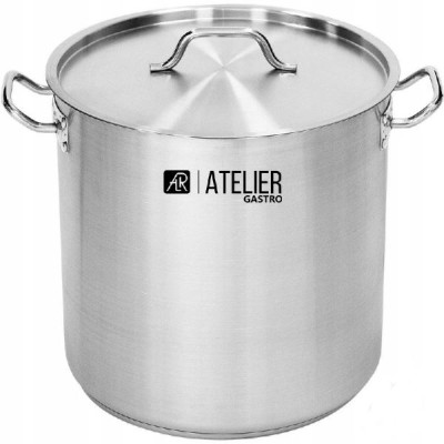 Кастрюля высокая с крышкой Atelier Gastro 15,4 л d=28 см h=25 см 011281