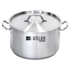 Кастрюля средняя с крышкой Atelier Gastro 11,1л d=28 см h=18 см 012281