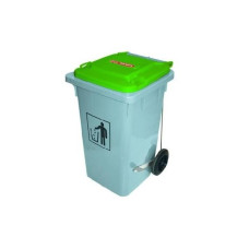 Бак для мусора Araven 490x525x940 мм 120 л зеленая крышка 07405