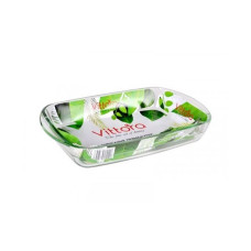Форма стеклянная прямоугольная Vittora 2,0 л 32x20x5 см VT-6120