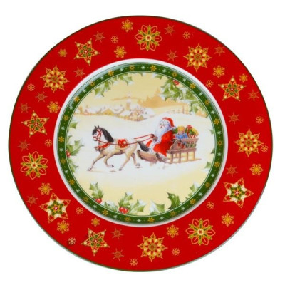 Тарелка Christmas Collection 21 см 986-033