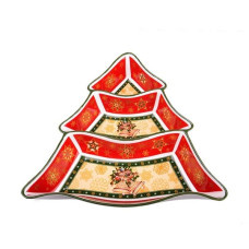 Менажница Christmas Collection 24x24x5 см 986-066
