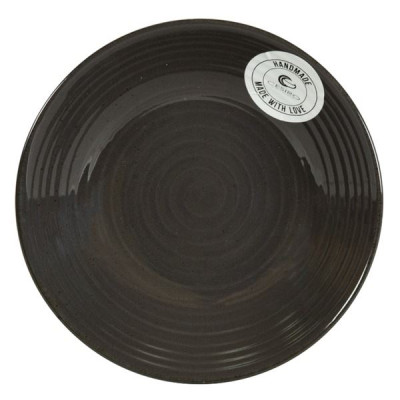 Тарелка керам. суповая CESIRO SPIRAL 21 см графит A2345S/G141