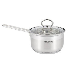 Ковш с крышкой Ardesto Gemini Bari 0,8 л AR1908SSG