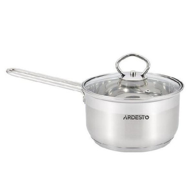 Ковш с крышкой Ardesto Gemini Bari 0,8 л AR1908SSG