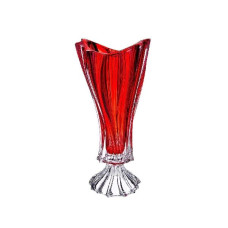 Ваза на ножке Bohemia Plantica Red 400 мм 8KG97 72T62 400