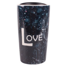 Чашка с крышкой Limited Edition TRAVEL LOVE 360 мл в подар.упак. HTK-053