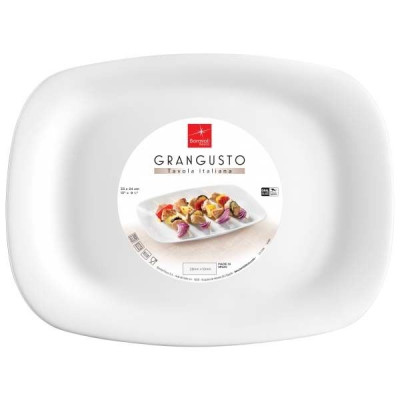 Блюдо для барбекю Bormioli Rocco Grangusto 33x24 см 431240FTB121990
