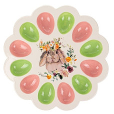 Блюдо для яиц Flower Bunny 30 см 940-268