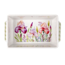 Блюдо для запекания Ирисы 20x12x6 см 924-792