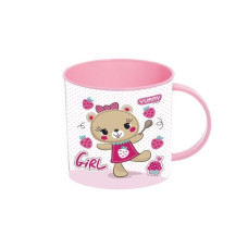 Кружка пластик. Herevin Pink Bear 280 мл 161928-004