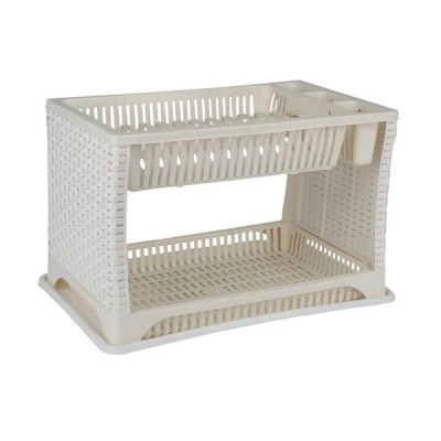 Сушка для посуды Violet House Роттанг WHITE 29x44x29 см 0053 РW