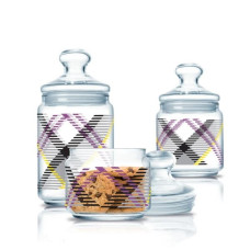 Банка для сыпучих Luminarc Scottish White 0,75л Q3359/0,75