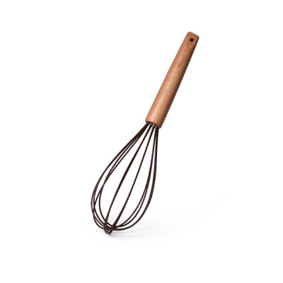 Венчик Fissman CHEF's TOOLS 30,5 см шоколад (силик.с дерев.ручкой) 17292 F