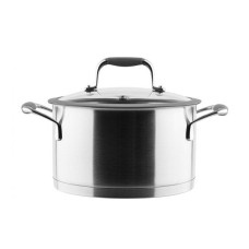 Кастрюля с крышкой Vinzer Profi Series 24 см 5,9 л VZ 50185