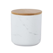 Банка керамическая Limited Edition Marble 900 мл белая 202C-007-A2