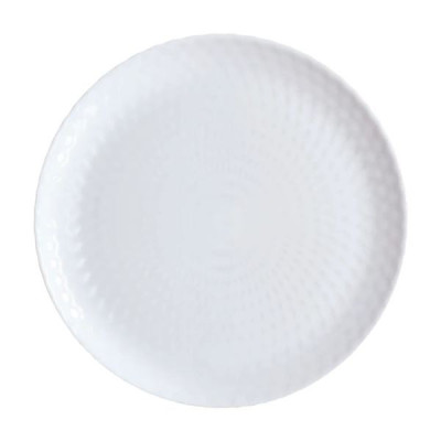 Тарелка обеденная круглая Luminarc Pampille White 25 см Q4655