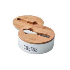 Сырница с ножом Cheese 16x7,5 см О8030-225