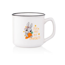 Кружка фарфор Ardesto 320 мл Cute rabbit AR3460