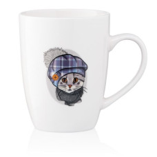 Кружка фарфор Ardesto 320 мл Cute cat AR3463